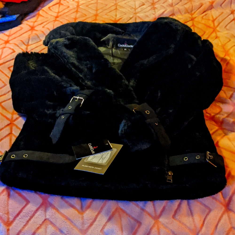 Cuddl Duds Faux Fur Jacket XS